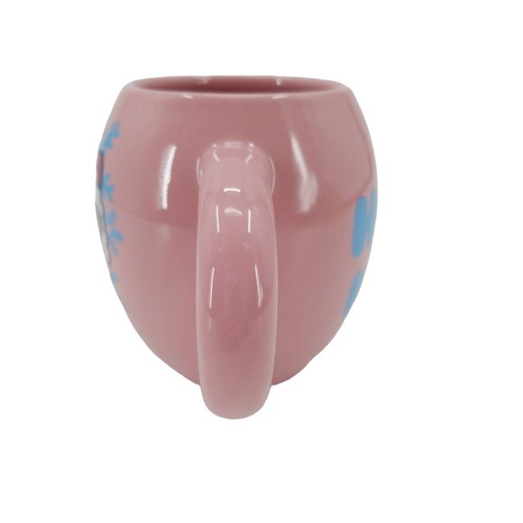 Hello Kitty Pink Ceramic Winter Snow Holiday Mug Sanrio - Picture 5 of 11
